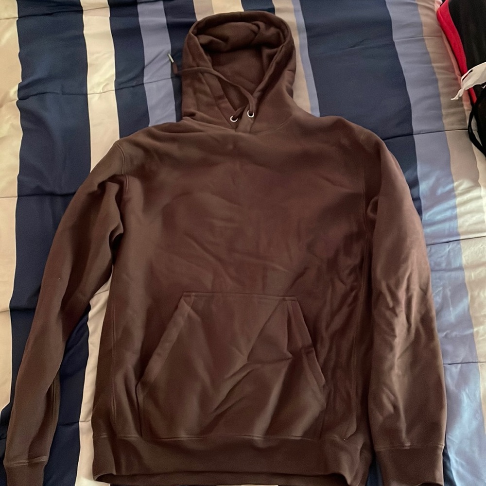Brown hoodie